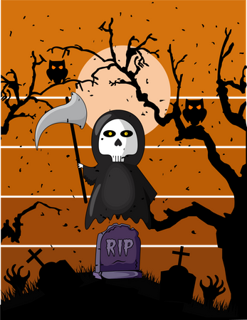 Halloween Effrayant  Illustration