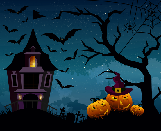 Halloween Festival  Illustration