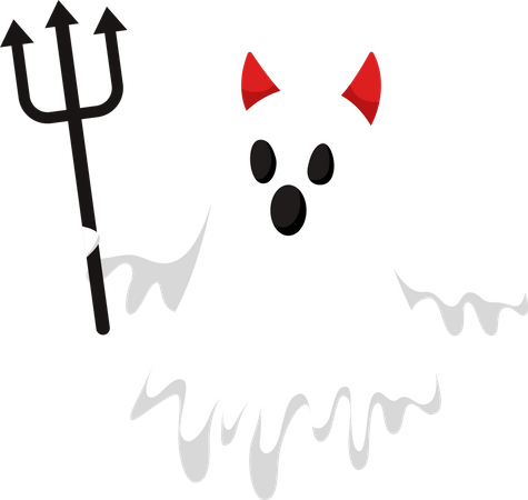 Halloween Geist  Illustration