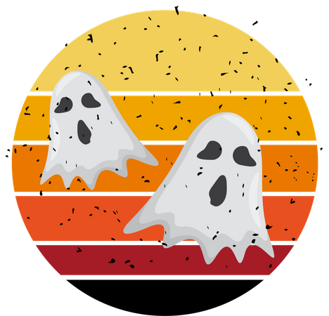 Halloween Ghost  イラスト