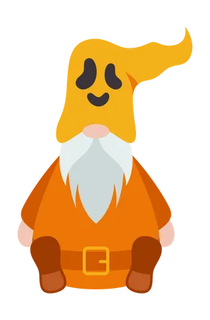 Halloween Gnome  Illustration