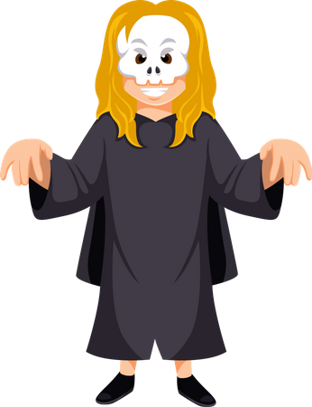 Halloween Grim Reaper  Illustration