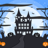 haunted house svg free