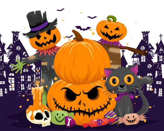 Halloween  Illustration