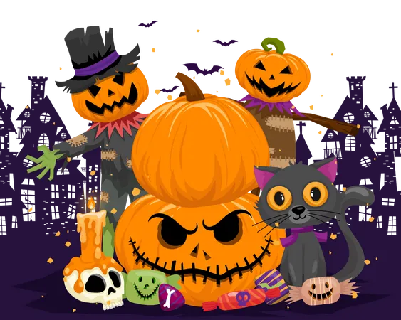 Halloween  Illustration