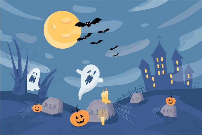 Halloween  Illustration