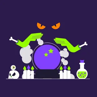 Halloween Magic Ball
