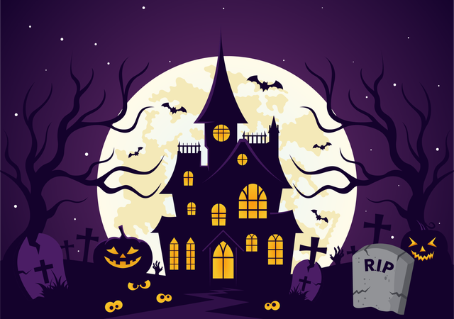 Halloween Night  Illustration