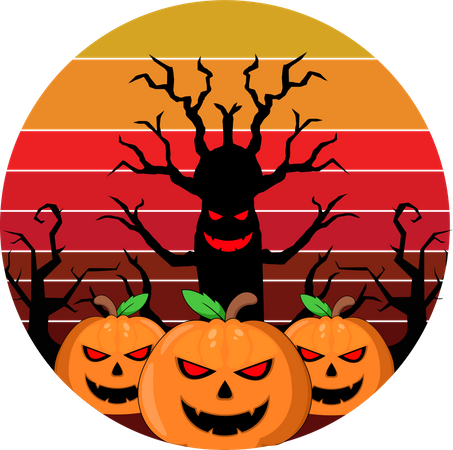 Halloween Night  Illustration