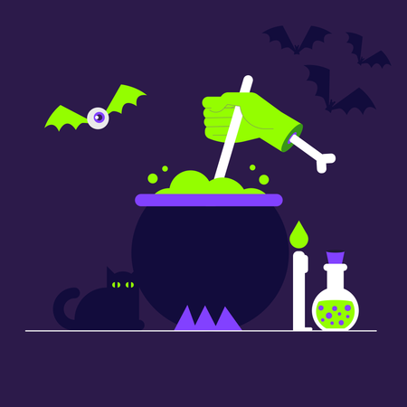 Halloween Potion  Illustration