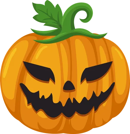 Halloween Pumpkin Illustration