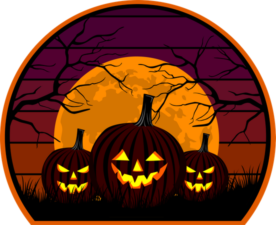 Halloween Pumpkin  イラスト
