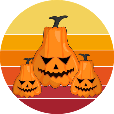 Halloween Pumpkin  Illustration