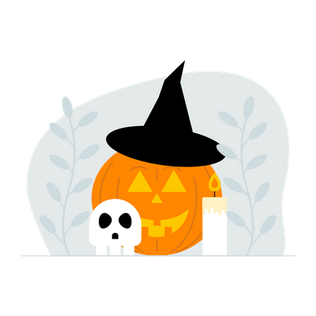 Halloween Pumpkin  Illustration