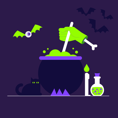 Halloween-Trank  Illustration