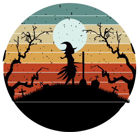 Halloween Witch  Illustration