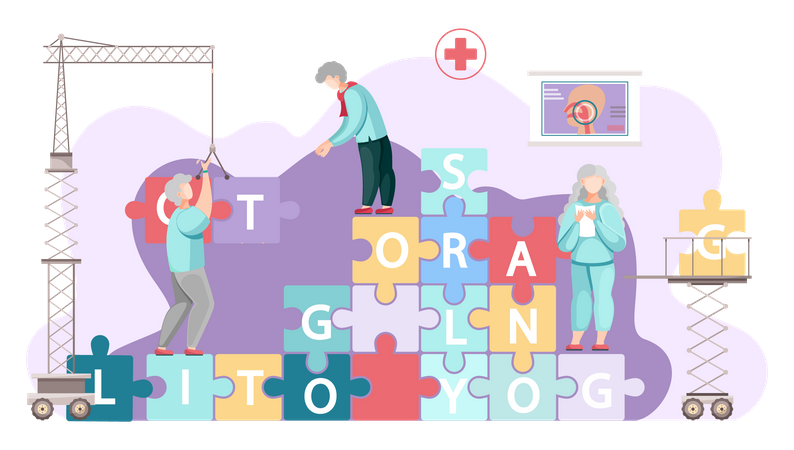 Hals-Nasen-Ohrenheilkunde Gesundheitswesen Medizin  Illustration