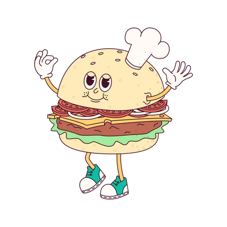 Hamburger Chef  Illustration