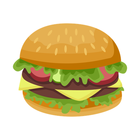 Hamburger  Ilustração