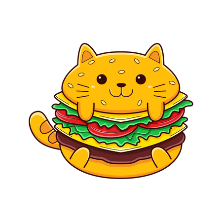 Hambúrguer  Ilustração