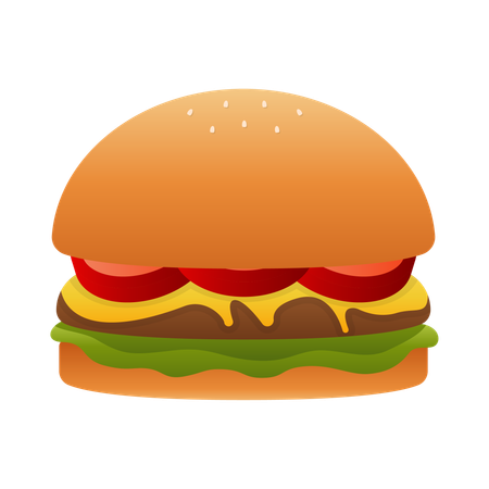 Hamburguesa  Ilustración