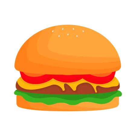 Hamburguesa  Ilustración