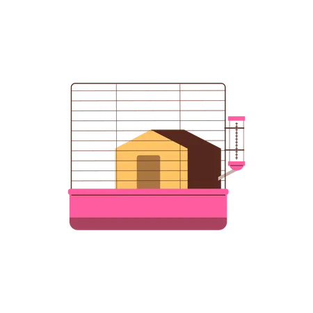 Hamster cage  Illustration