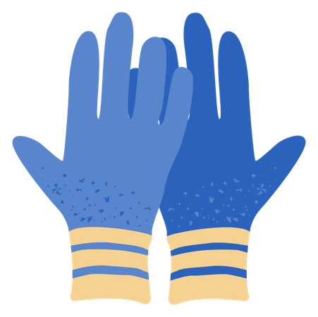 Hand Gloves  Illustration