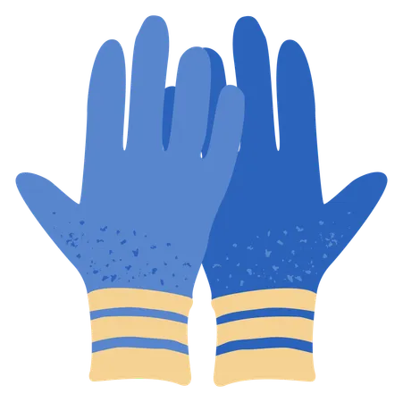 Hand Gloves  Illustration