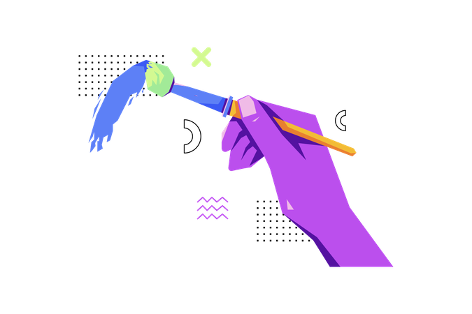 Hand Painting  Illustration
