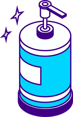 Hand sanitiser  Illustration