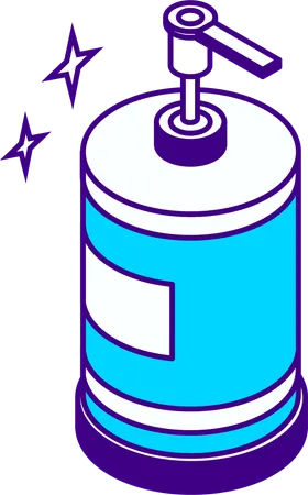 Hand sanitiser  Illustration