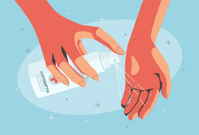 Hand sanitizer  Illustration