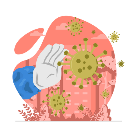 Hände waschen  Illustration