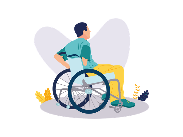 Handicapé  Illustration