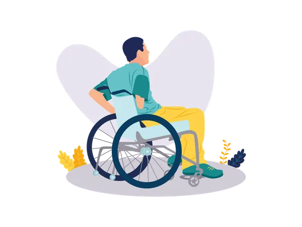 Handicapé  Illustration