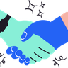 illustration handshake