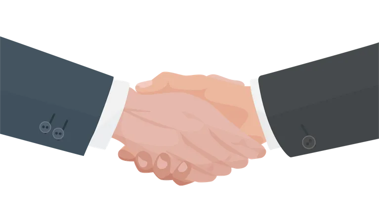 Handshaking  Illustration