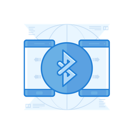 Handy-Bluetooth  Illustration