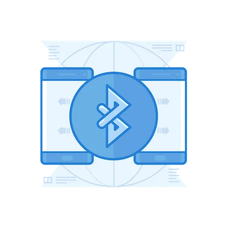 Handy-Bluetooth  Illustration