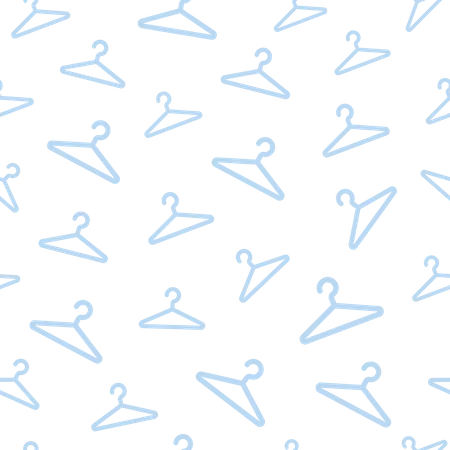 Hangers pattern  Illustration