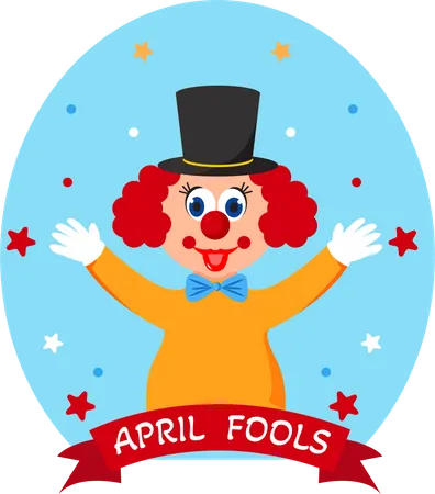 Happy April Fool  Illustration