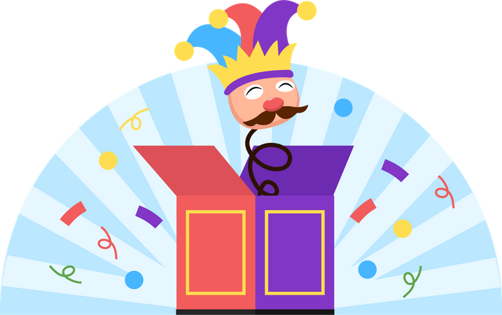 Happy April Fool  Illustration