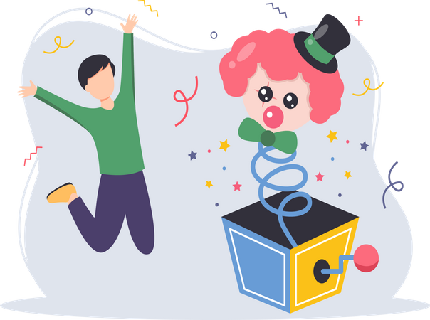 Happy April Fool  Illustration