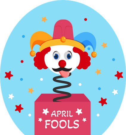 Happy April Fools  Illustration