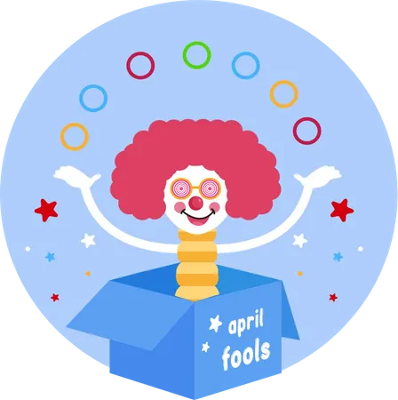 Happy April Fools  Illustration