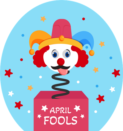 Happy April Fools  Illustration