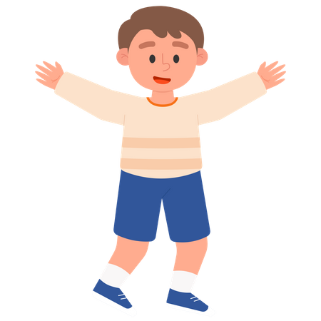 Happy Boy Illustration
