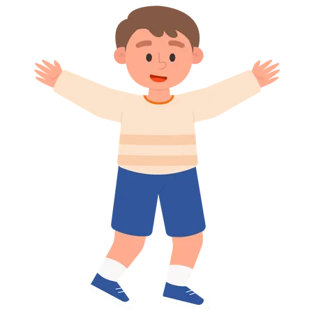 Happy Boy Illustration