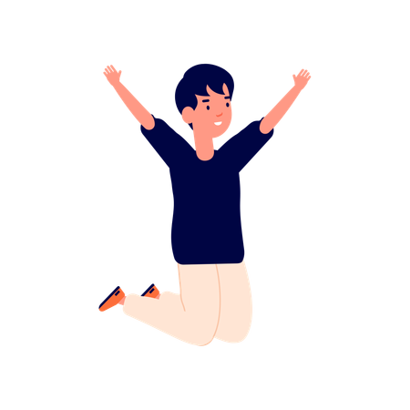Happy boy  Ilustração